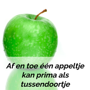 appel bij diabetes