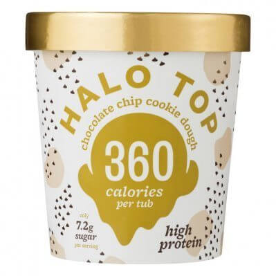 Halotop Chocolate chip cookie dough Suikervrij toetje