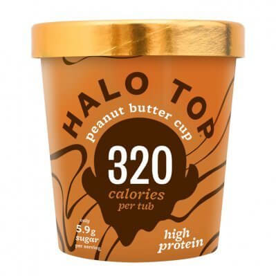 Halotop Peanut butter cup Suikervrij ijsje ah