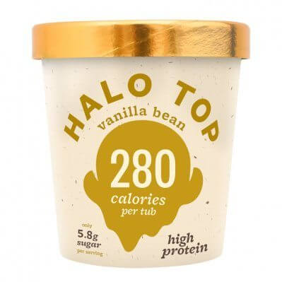 Halotop Vanilla bean Gezond toetje