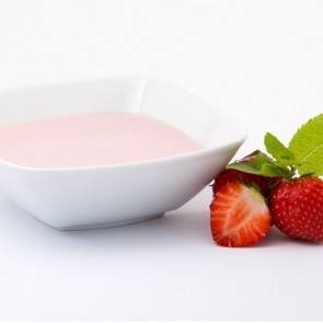 Pudding Aardbei DeliNutri Suikerarm Dessert