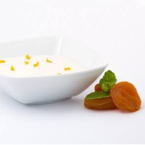 Pudding Kwark Abrikoos - DeliNutri Zelf suikervrije toetjes maken