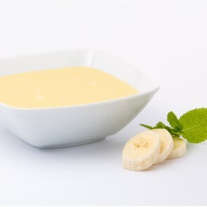 Pudding Banaan DeliNutri Eiwitrijk toetje