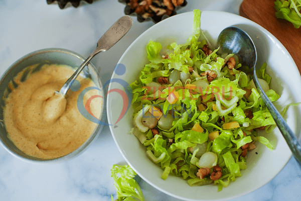 koolhydraatarme witlof salade dressing