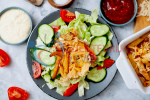 Koolhydraatarme Kapsalon met Kipshoarma (Gezond & Lekker Recept)