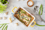 Koolhydraatarme Vegetarische Sperziebonenschotel (Gezond Recept)