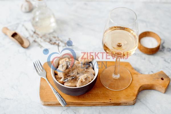 Koolhydraatarme Ragout met Kip & Champignons (Gezond Recept)