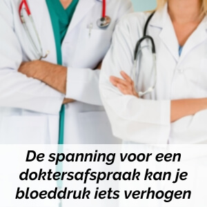 de bloeddruk hoe hoog mag die zijn bij witte jassen syndroom