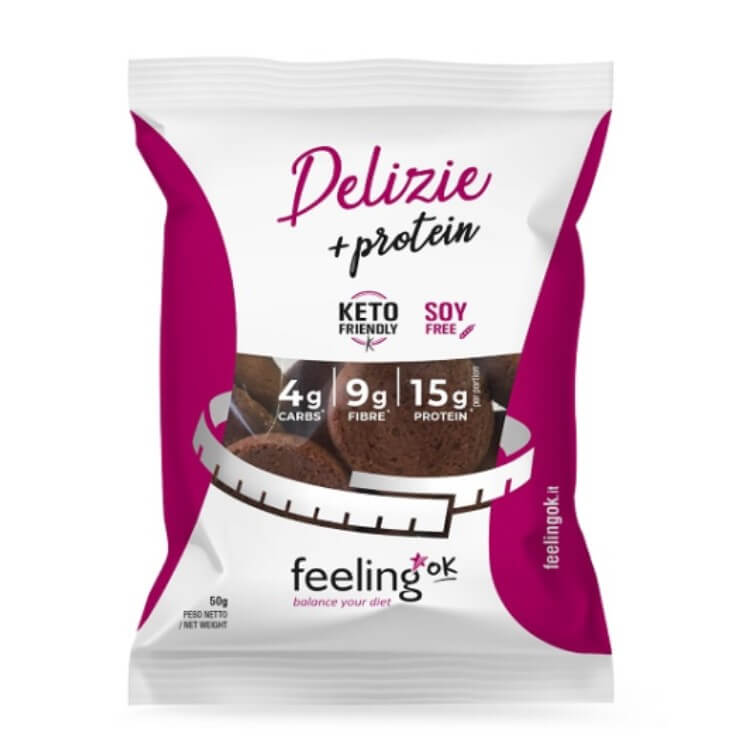 Feeling OK cacaokoekjes proteine Feeling OK cacaokoekjes proteine