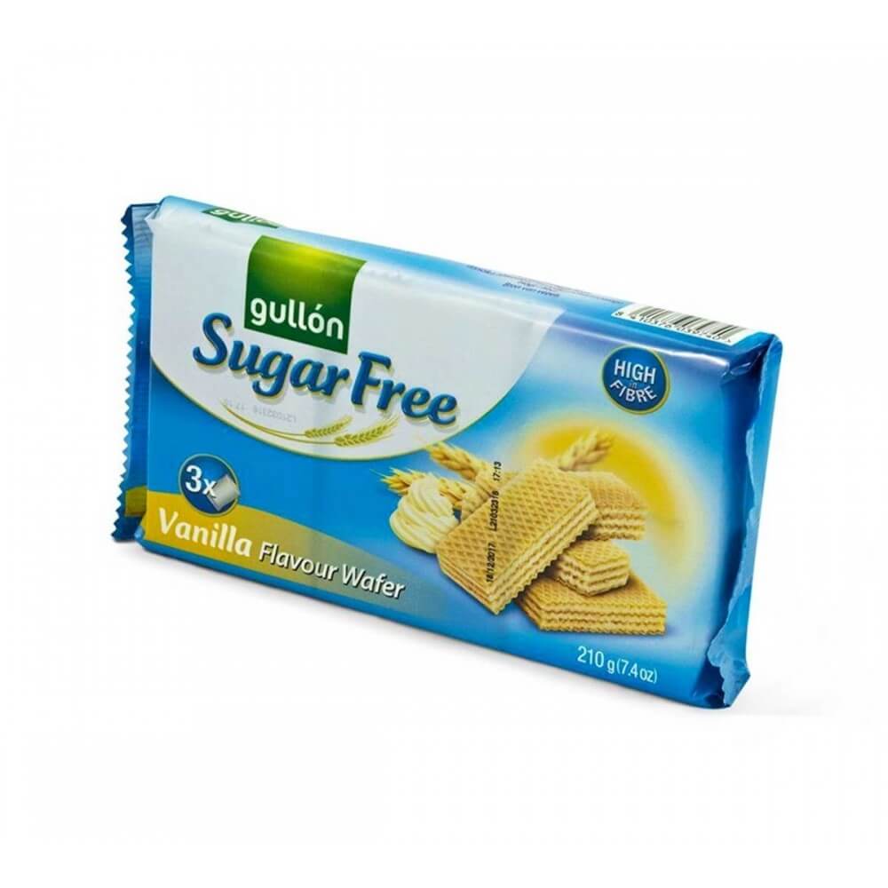 gullon suikervrije vanillewafeltjes gullon suikervrije vanillewafeltjes