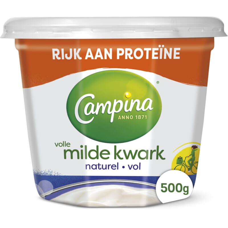 volle kwark suikervrij toetje