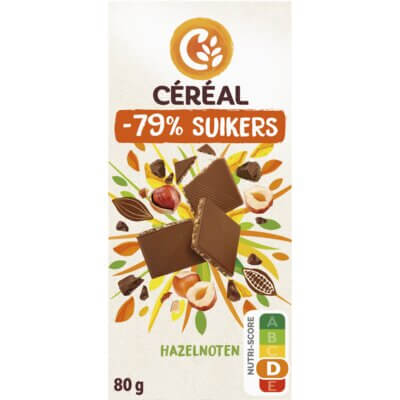 chocolade melk hazelnoot suikervrij