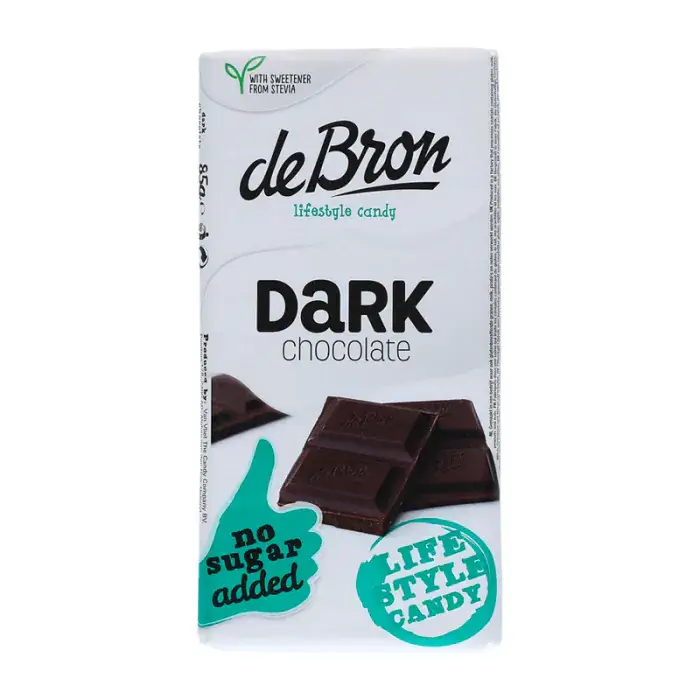 donkere suikervrije chocola