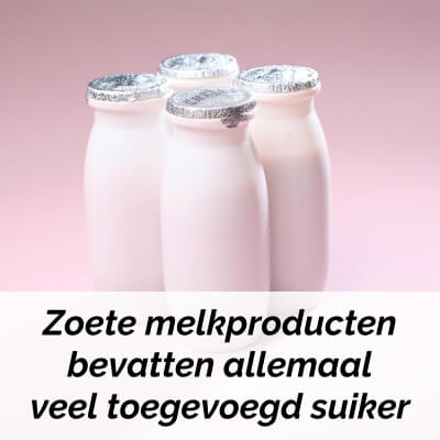 chocomelk en andere zoete zuivel bij diabetes