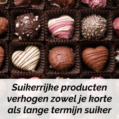 lange termijn suiker hoe verlagen