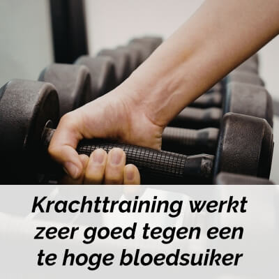 suiker is te hoog krachttraining